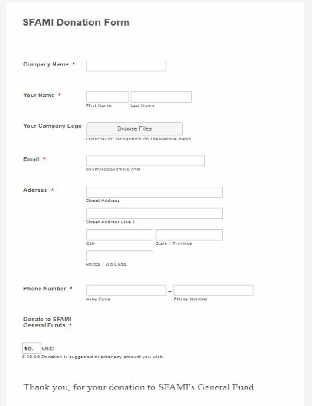 Donate to SFAMI general operating fund